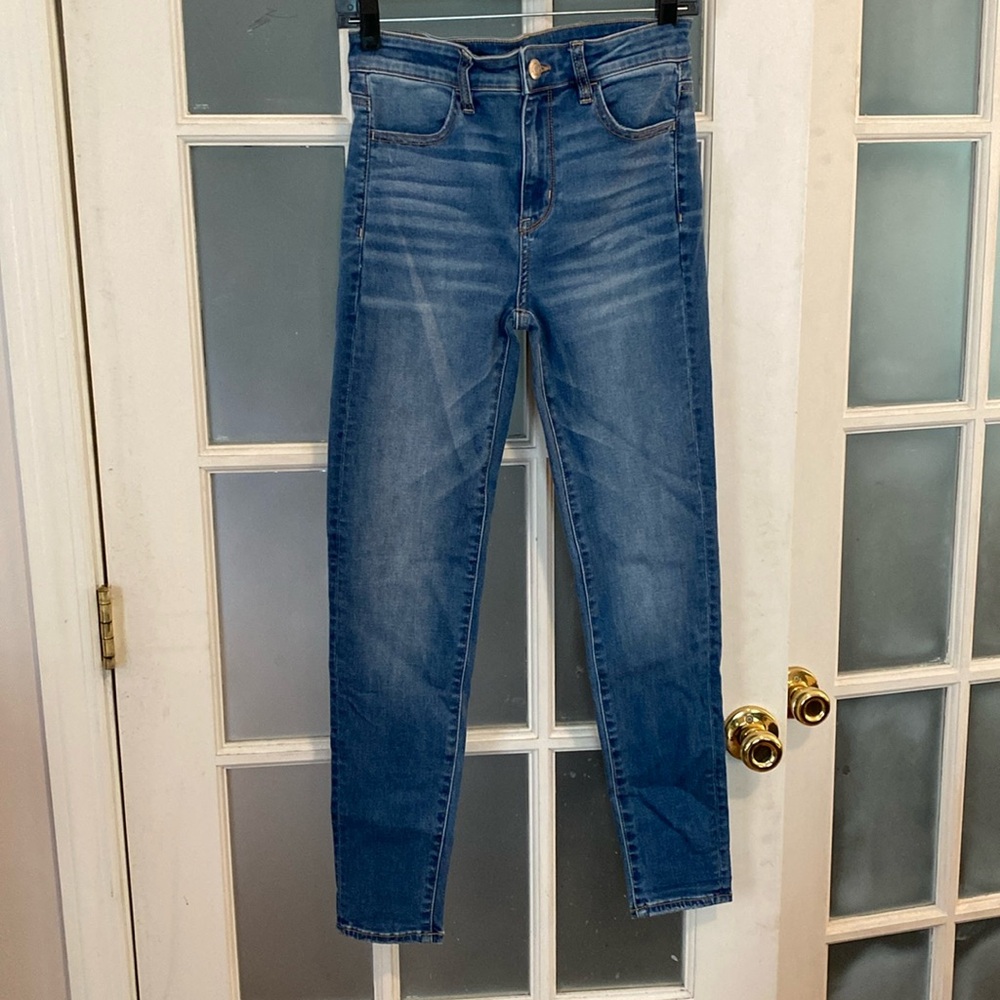 American Eagle High Rise Jegging Size 8